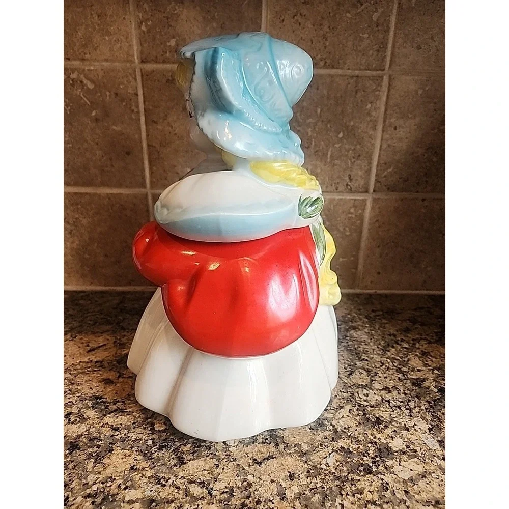GOLDILOCK'S Vintage1940's Cookie Jar REGAL CHINA Pottery No Chips Or Cracks‎